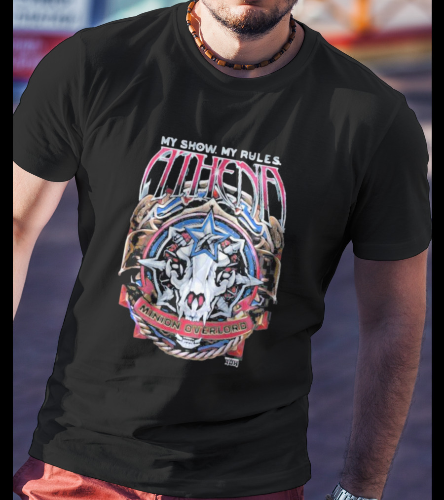 My Show My Rules Athena Minion Overlord Skull Star Emblem T-Shirt