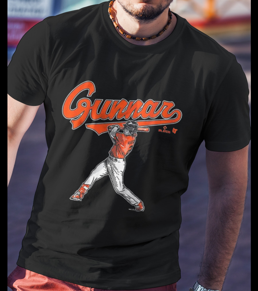Gunnar Henderson Baseball Players Swing T-Shirt
