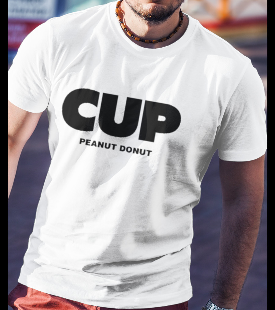 Maya Gray CUP Peanut Donut T-Shirt
