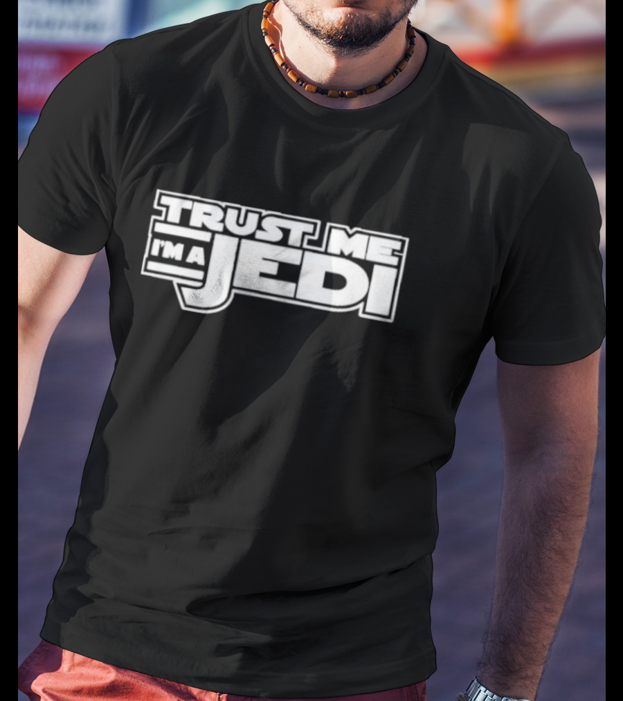 Trust Me I'm A Jedi Premium Geek T-Shirt