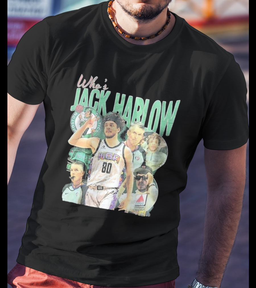 Who’s Jack Harlow Boston Celtics WBR 80 Citgo T-Shirt