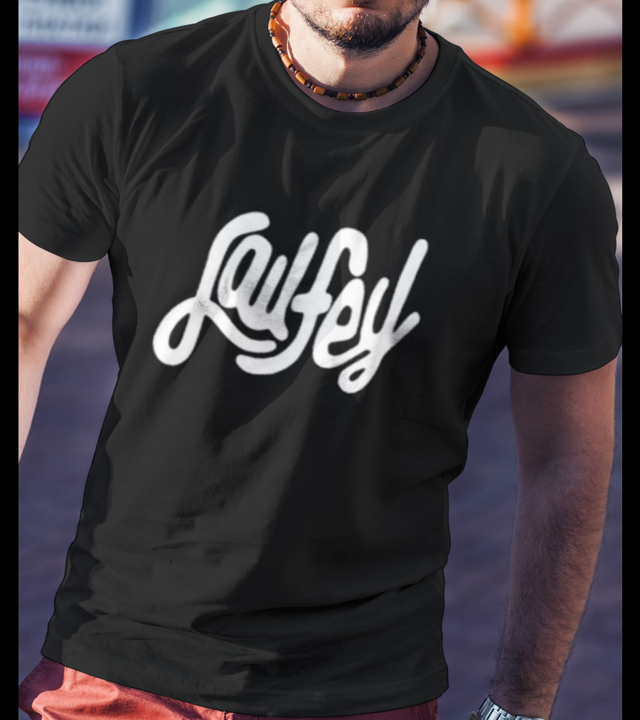 Laufey Logo White T-Shirt