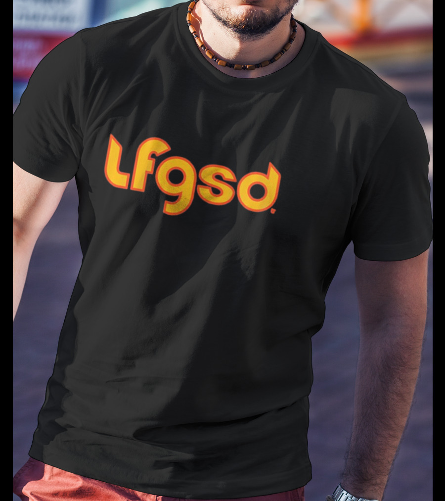 LFGSD Orange Retro T-Shirt