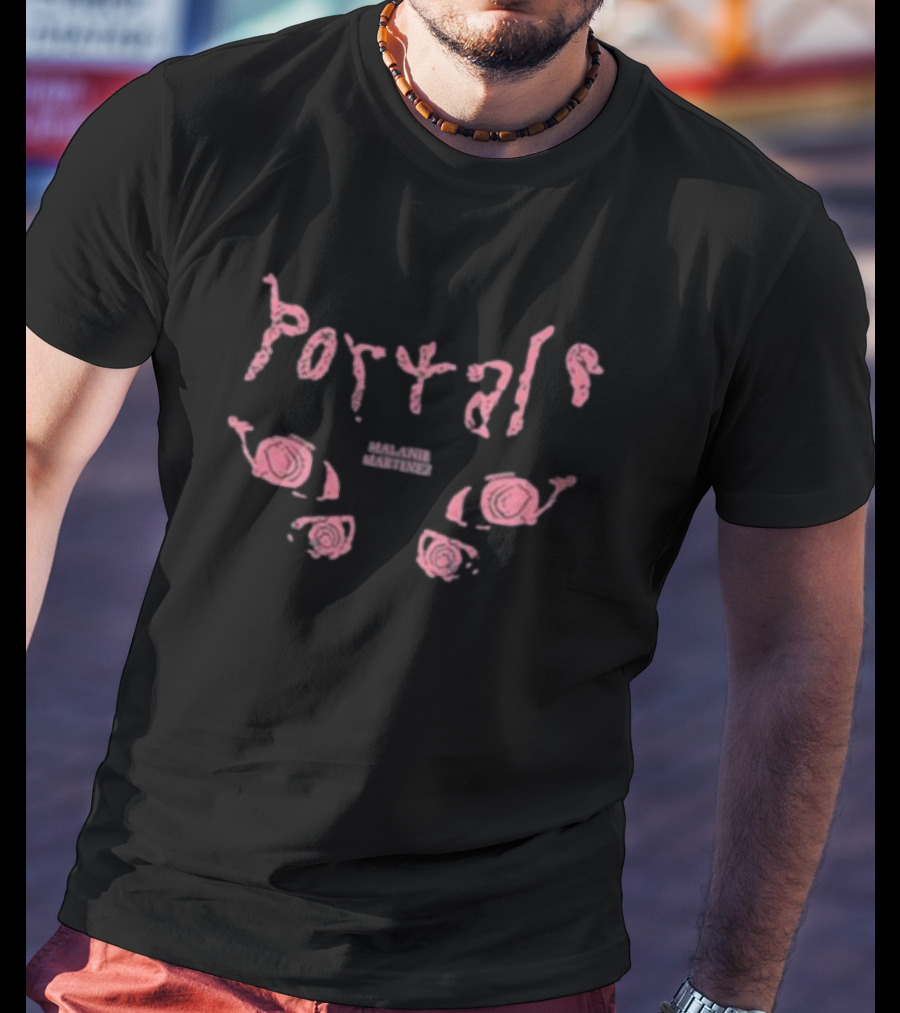 Portals Melanie Martinez Pink Eye Rose T-Shirt