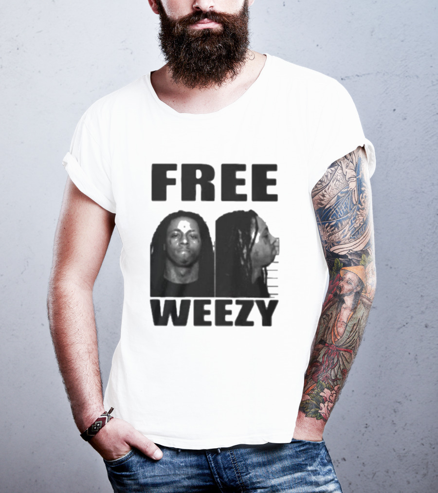 Free Weezy Mugshot Photos T-Shirt