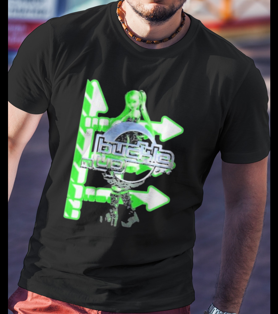 Buckle On Up Quality Spx6900 Green Arrows T-Shirt