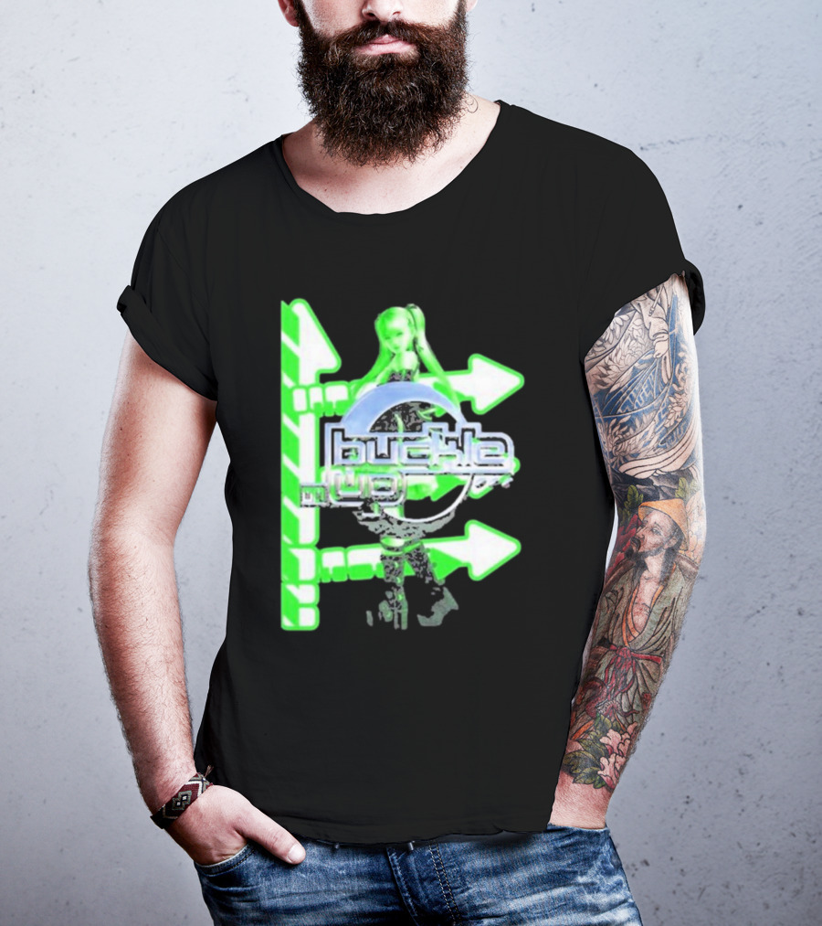 Buckle On Up Quality Spx6900 Green Arrows T-Shirt