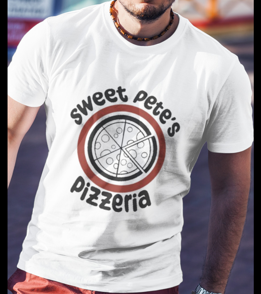 Sweet Pete’s Pizzeria Pizza Circle T-Shirt