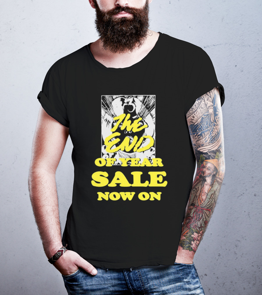 The End Of Year Sale Now On Comic Style Pop Art Explosion T-Shirt