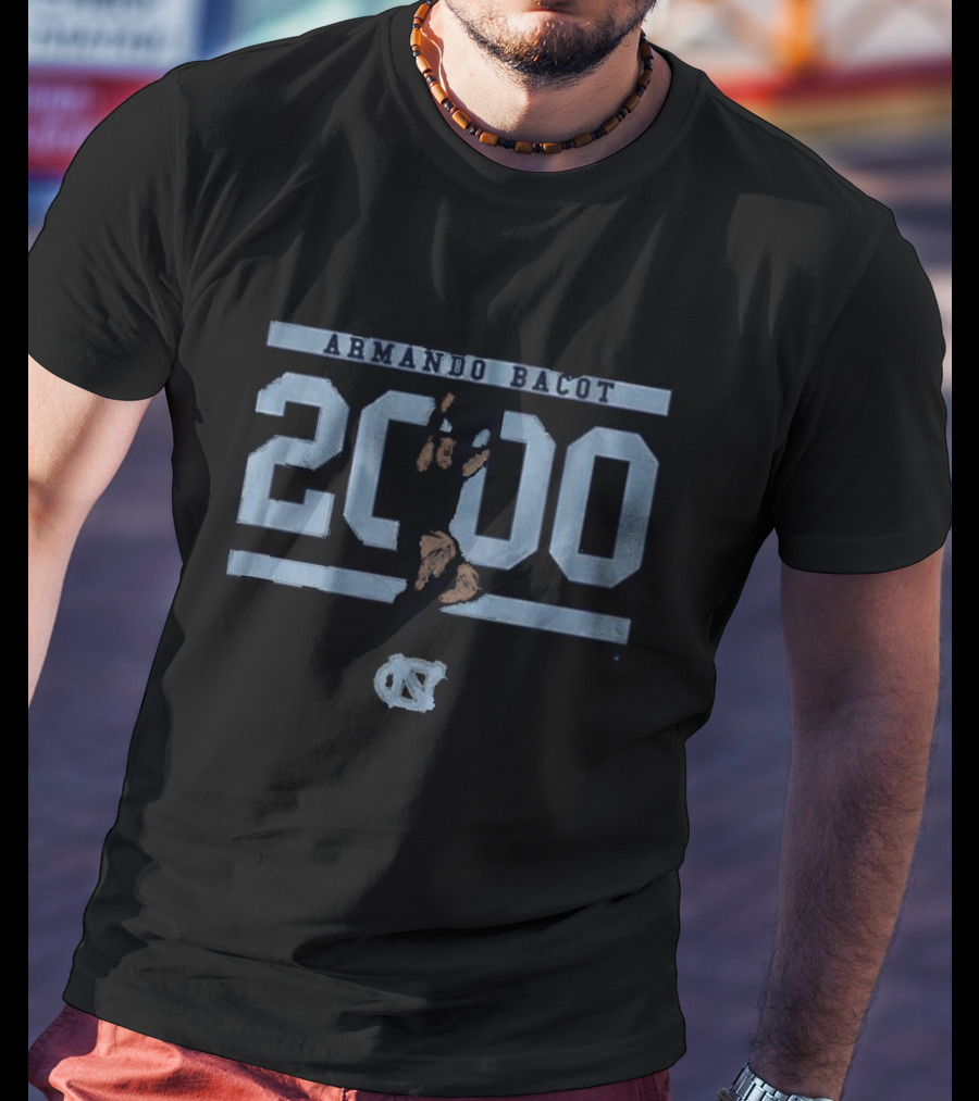 Armando Bacot UNC 2000 Basketball UNC T-Shirt