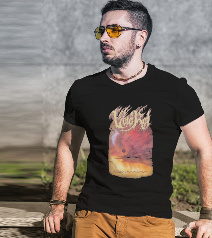 Void Rot Telluric Dismemberment Cosmic Landscape T-Shirt