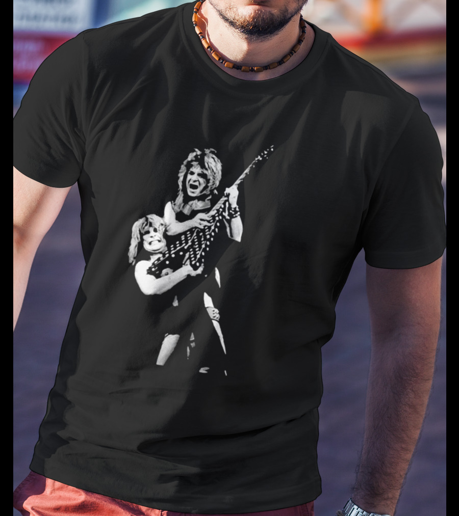 Ozzy Osbourne Randy Rhoads Live Performance Vintage Rock Legends T-Shirt