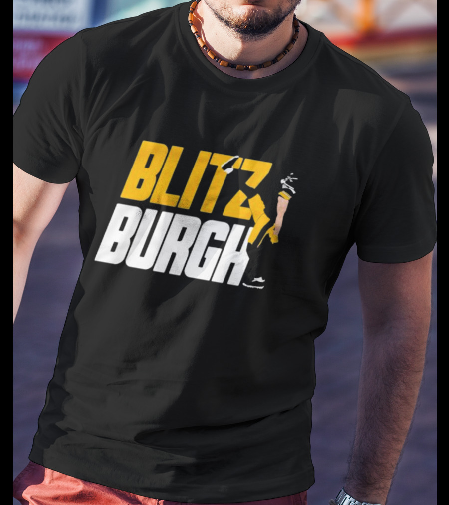 Pittsburgh Steelers Blitzburgh Kicking Action T-Shirt