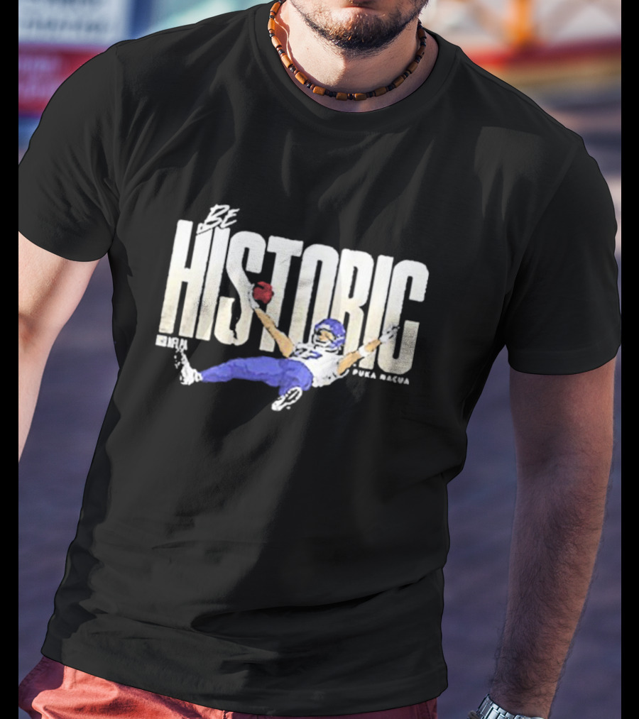 Be Historic NFL Los Angeles Rams Puka Nacua T-Shirt
