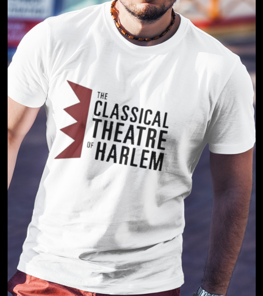 The Classical Theatre Of Harlem Bold Red Emblem T-Shirt