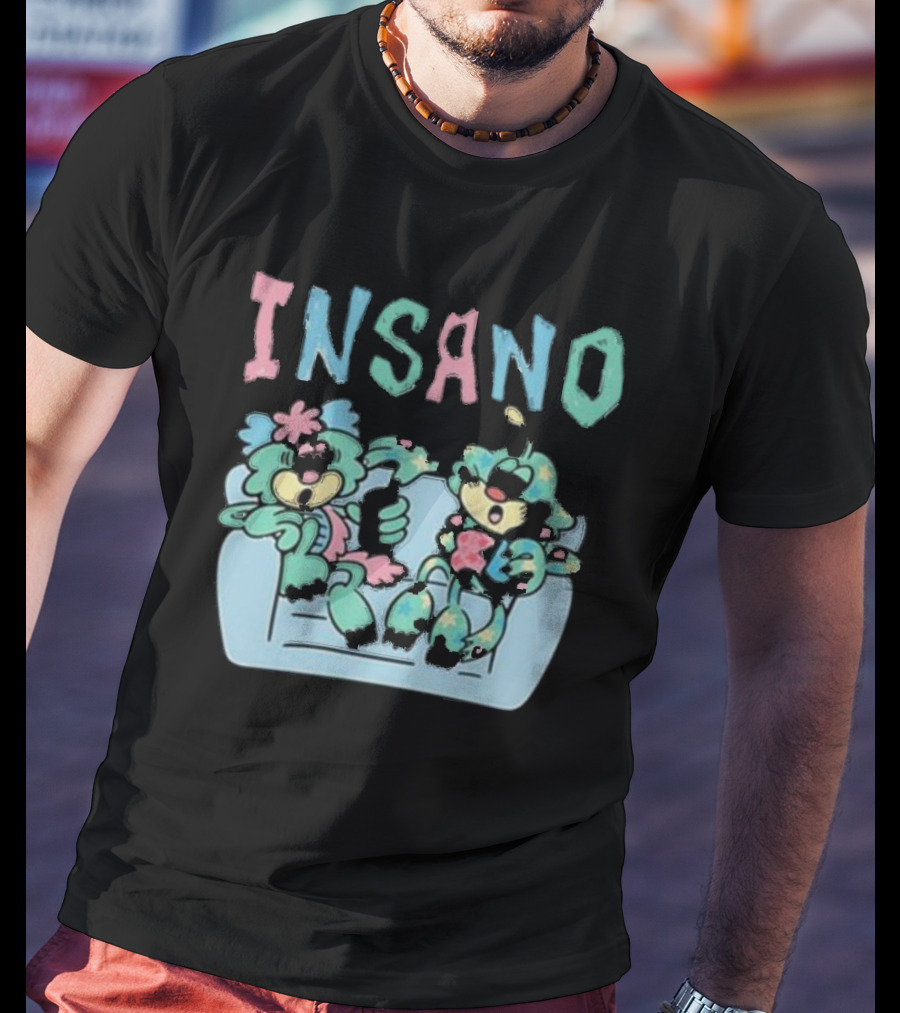 Verdy Insano Characters On Couch T-Shirt