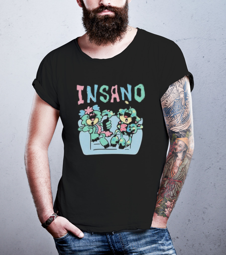 Verdy Insano Characters On Couch T-Shirt