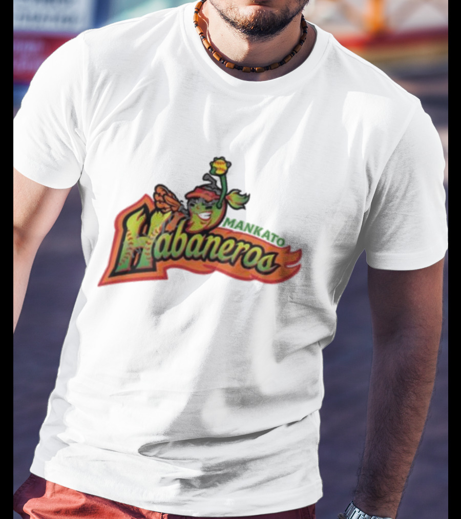 Mankato Habaneros Spicy Flaming Pepper T-Shirt