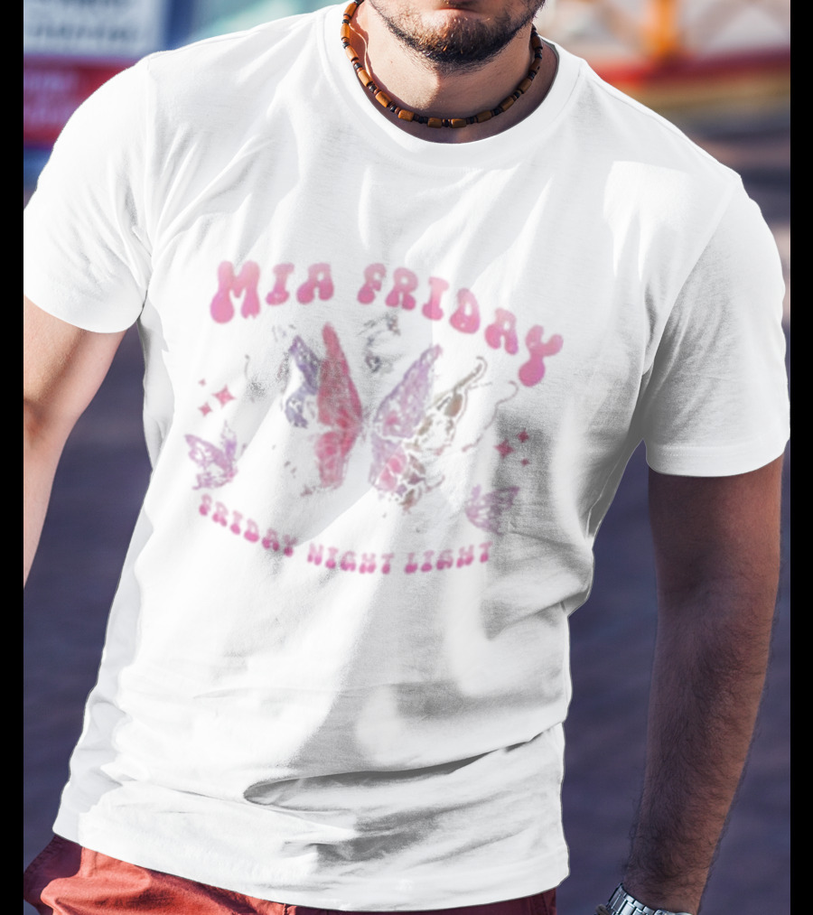 Mia Friday Friday Night Light Butterfly T-Shirt