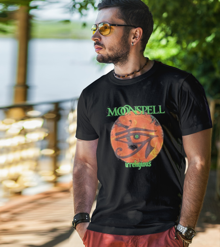 Moonspell Irreligious Eye Of Horus Emblem T-Shirt