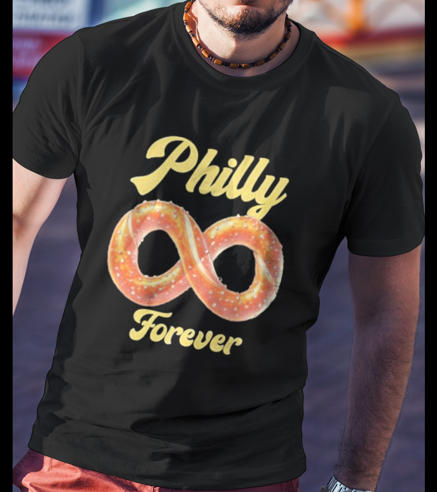 Philly Forever Pretzel Infinity T-Shirt