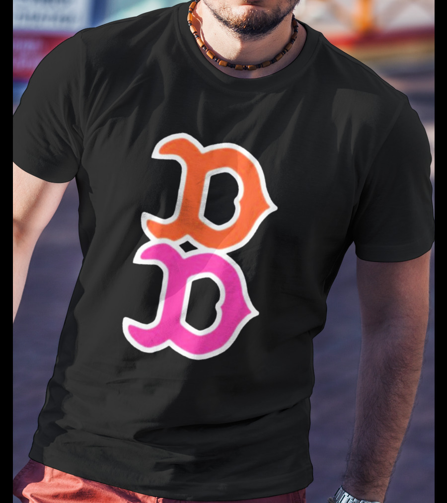 Boston Red Sox Double D Dunkin’ Colors T-Shirt