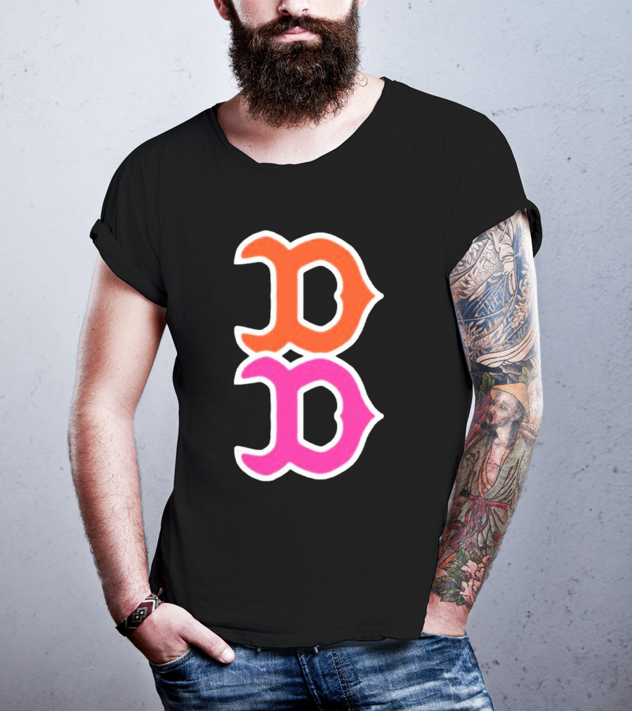 Boston Red Sox Double D Dunkin’ Colors T-Shirt