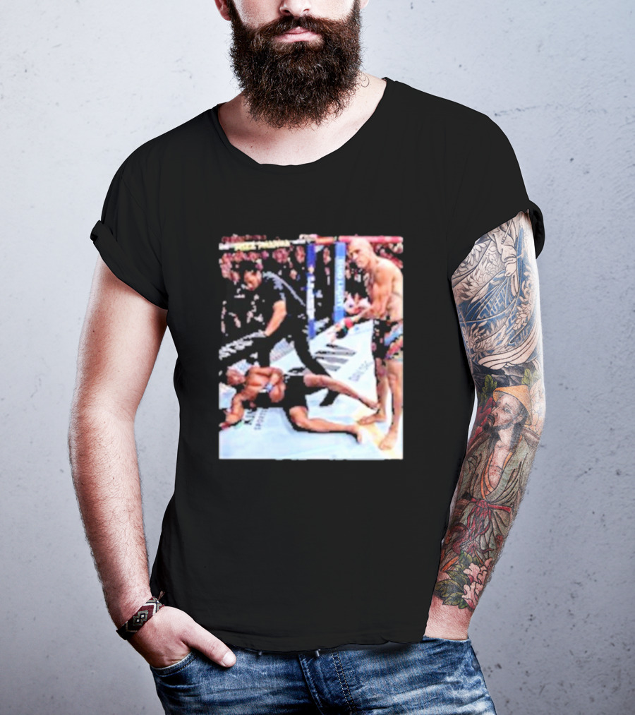 Alex Pereira MMA Victory Over Jamahal Hill In Octagon Showdown T-Shirt