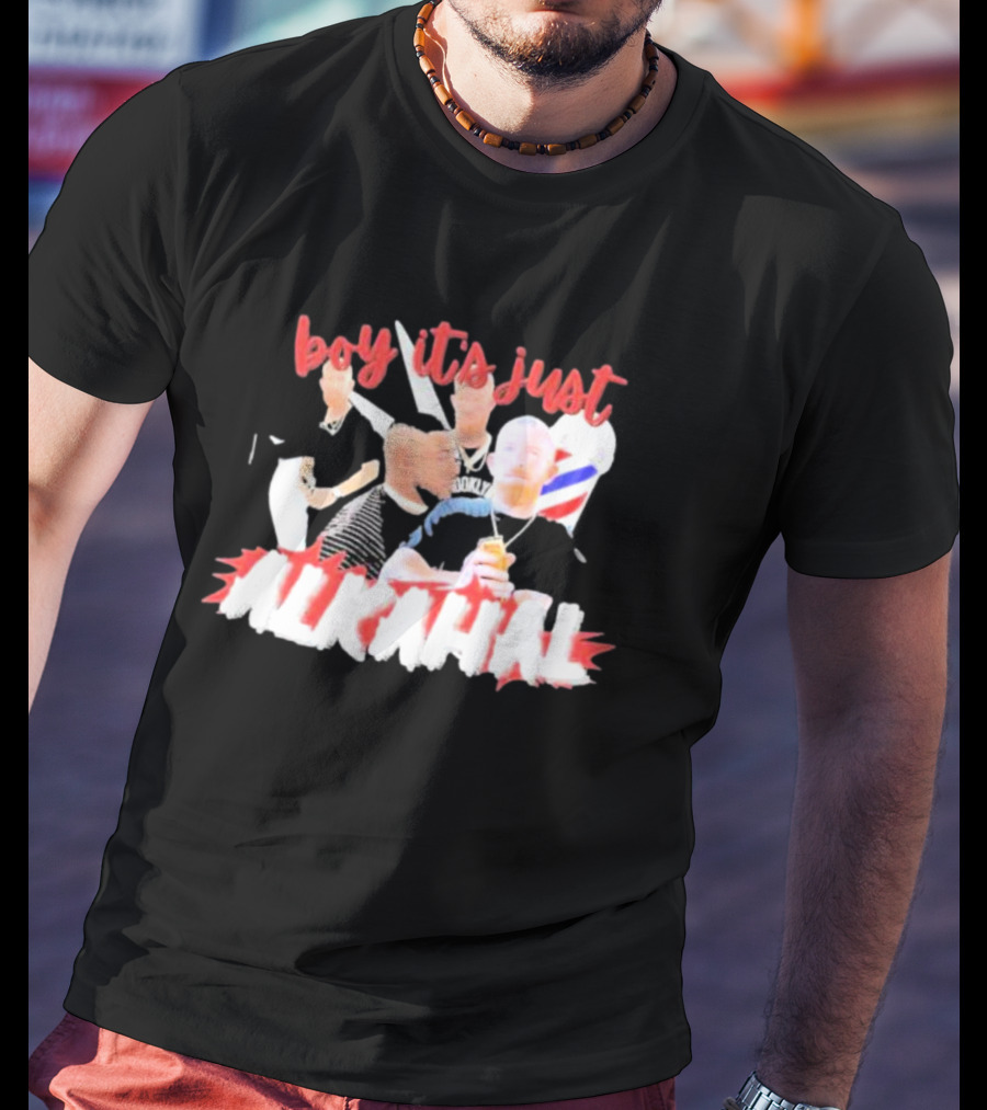 Boy It’s Just Alkahal Barber Shop Scene T-Shirt