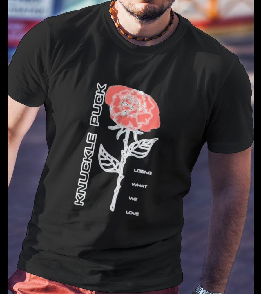 Knuckle Puck Rose Losing What We Love T-Shirt