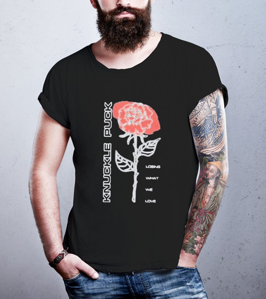 Knuckle Puck Rose Losing What We Love T-Shirt