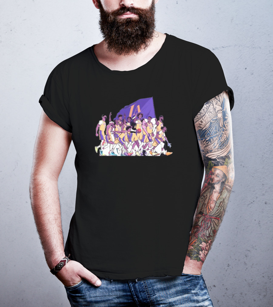Let’s Go Lakers Lockstep LA Team Spirit T-Shirt