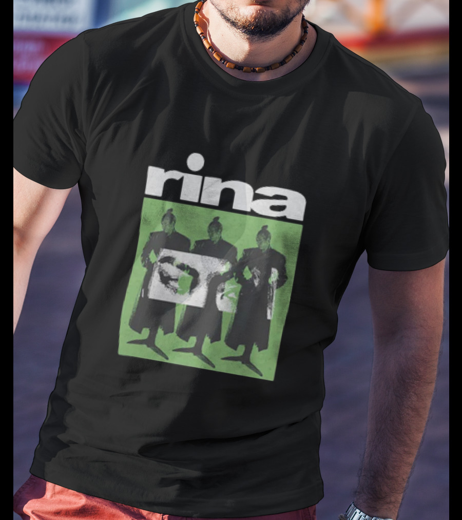 Rina Sawayama Black Green Trio T-Shirt