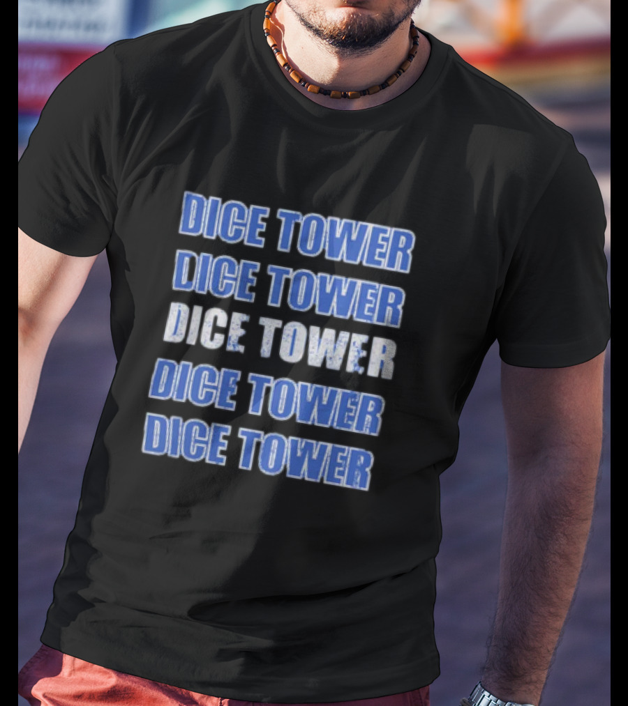 Dice Tower Repeat Dice Tower Dice Tower Dice Tower Dice Tower T-Shirt