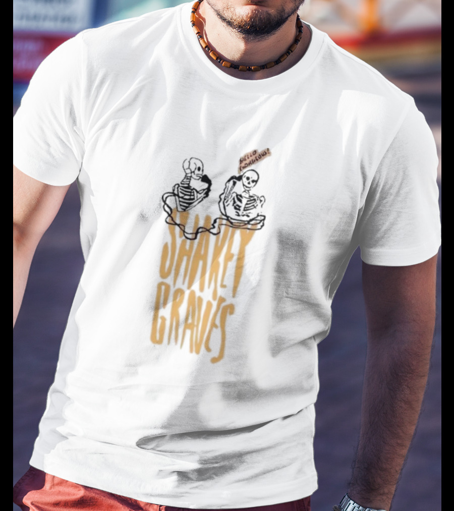 Shakey Graves Hello Gorgeous Skeletons T-Shirt