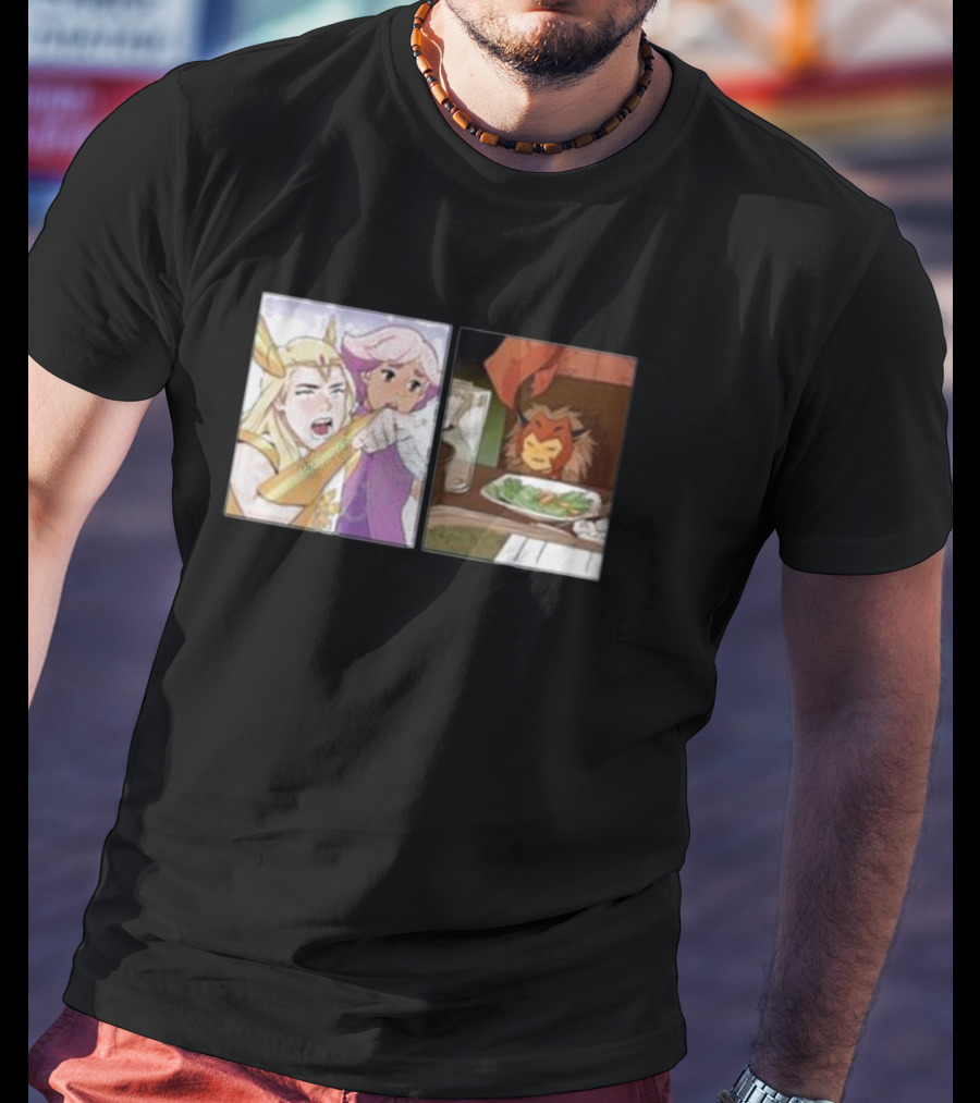 She-Ra Pointing At A Confused Catra Meme Scene T-Shirt