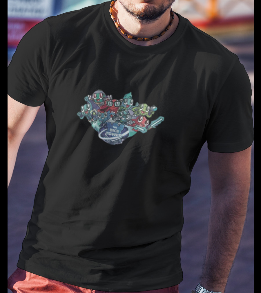 The Dice Tower Space Adventure Characters T-Shirt