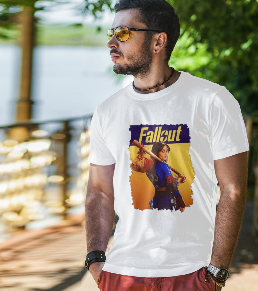 Fallout Lucy Vault Girl Retro Art 33 T-Shirt