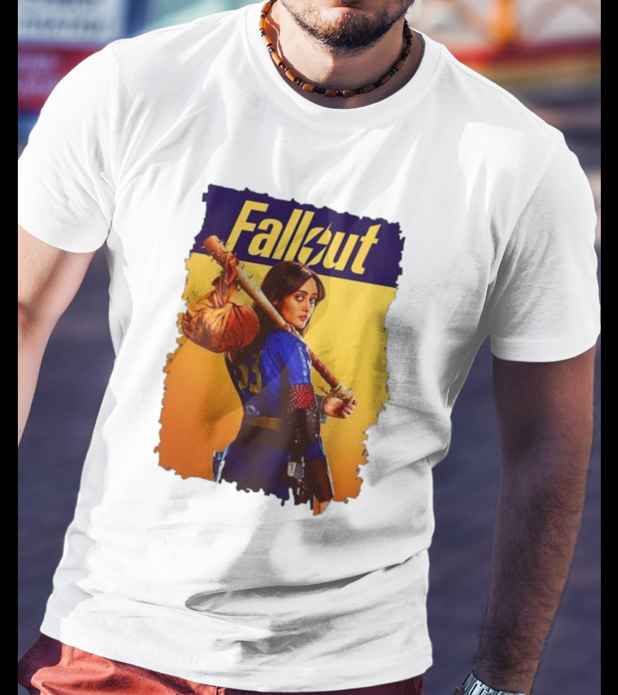 Fallout Lucy Vault Girl Retro Art 33 T-Shirt