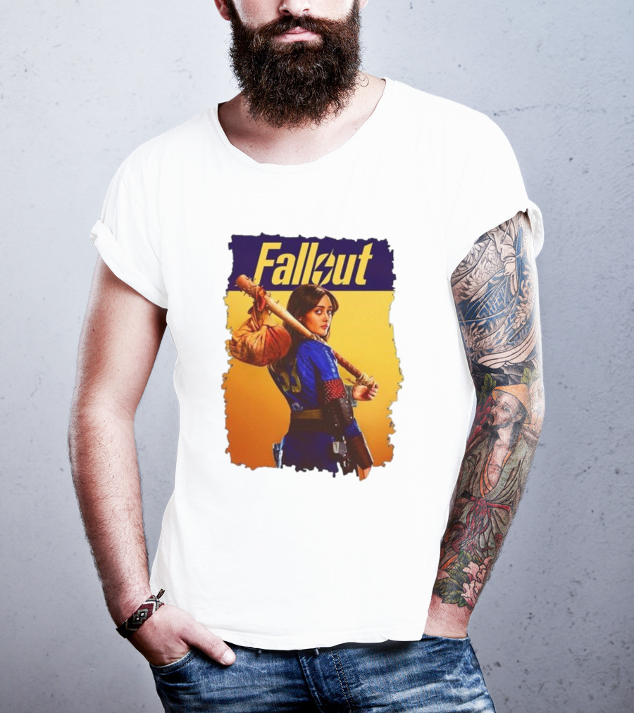 Fallout Lucy Vault Girl Retro Art 33 T-Shirt