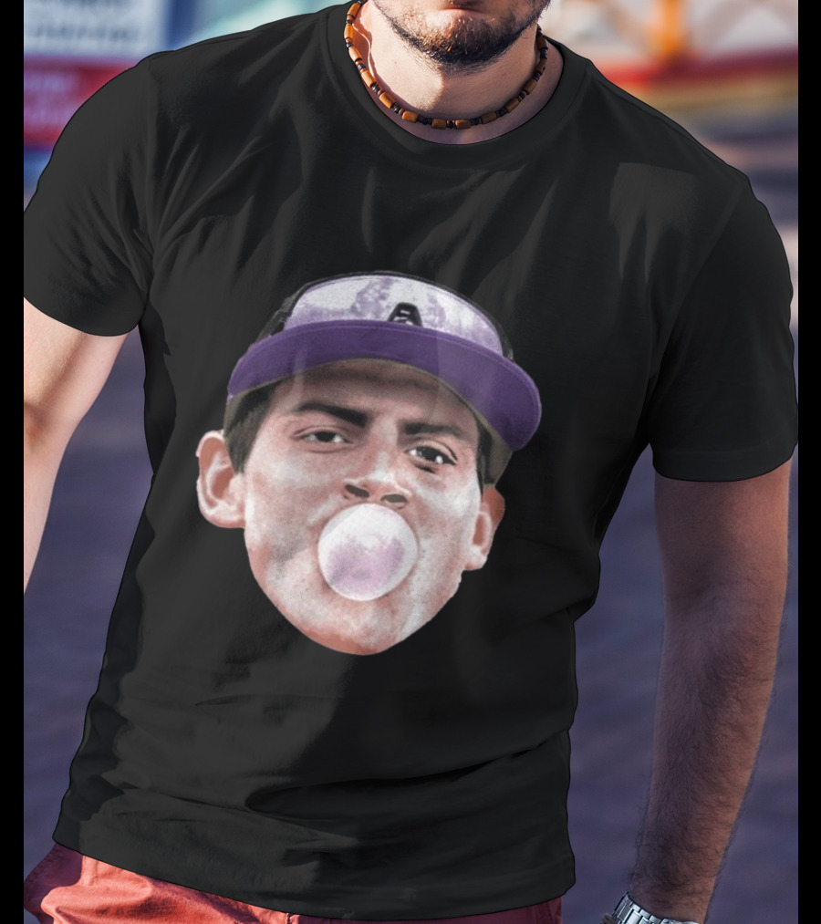 Dixon Williams Big Head Bubble Gum Baseball Cap T-Shirt