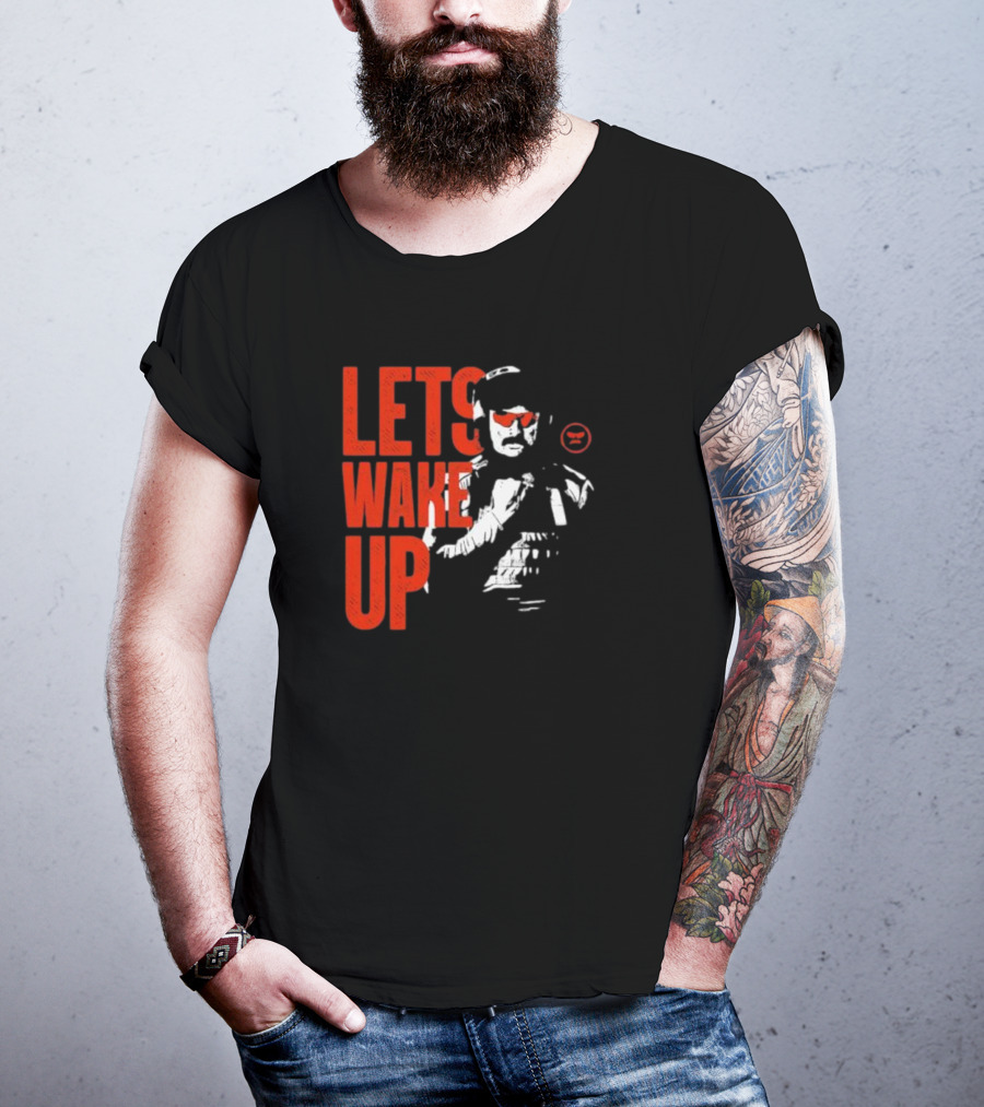 Dr Disrespect Let's Wake Up 4 1 24 Gaming Icon Red Glasses Rugged Vest T-Shirt