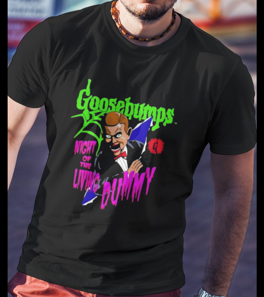 Goosebumps Night Of The Living Dummy Creepy Puppet T-Shirt