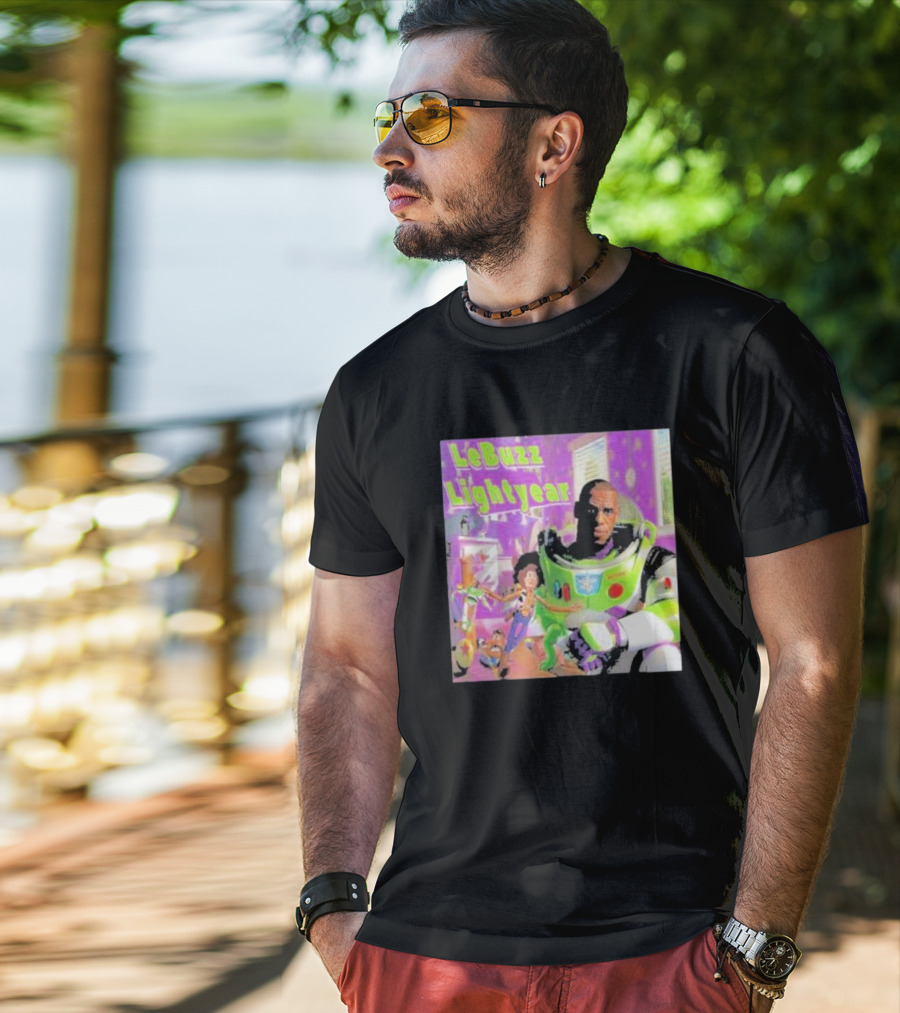 LeBuzz Lightyear Lebron James Toy Story Crossover T-Shirt