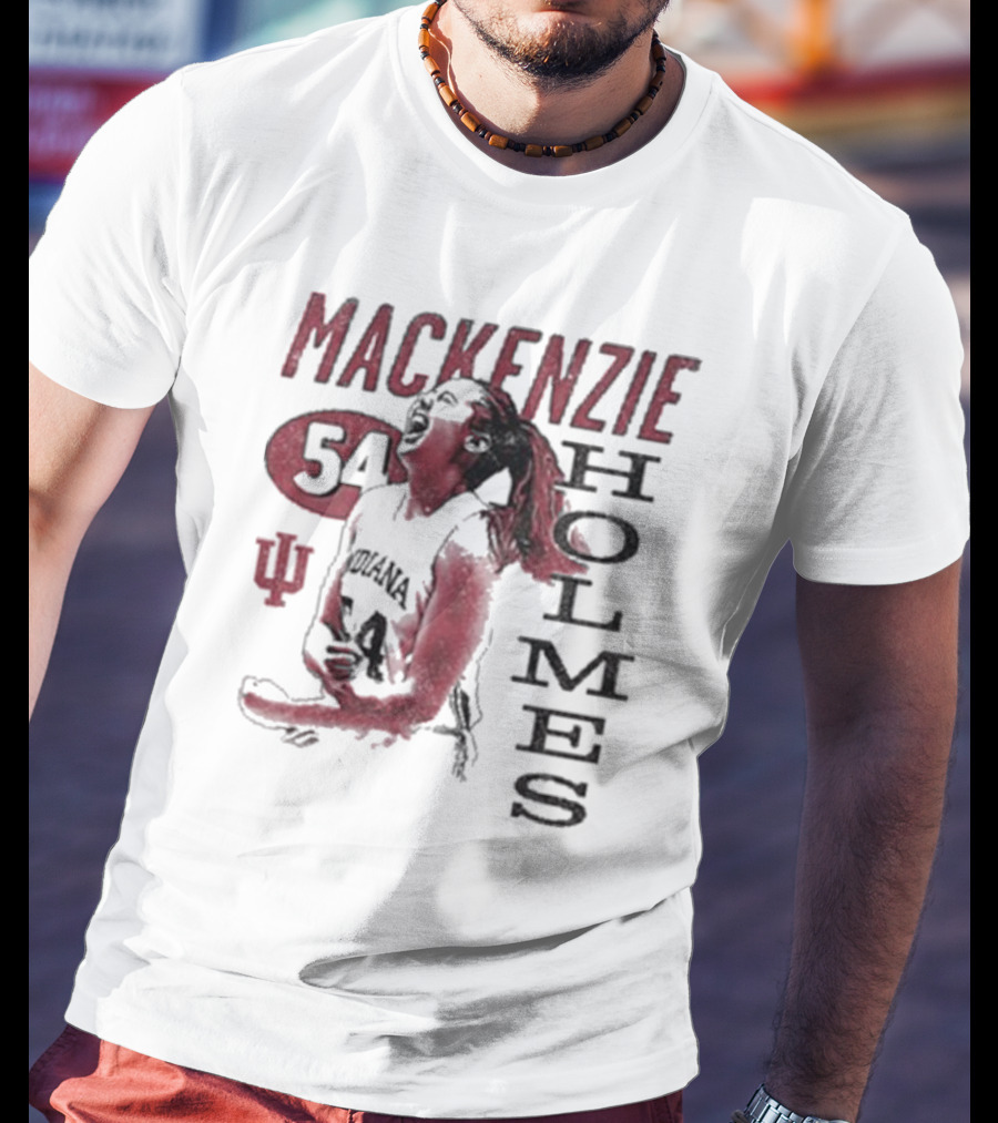 Mackenzie Holmes 54 Indiana Basketball IU T-Shirt