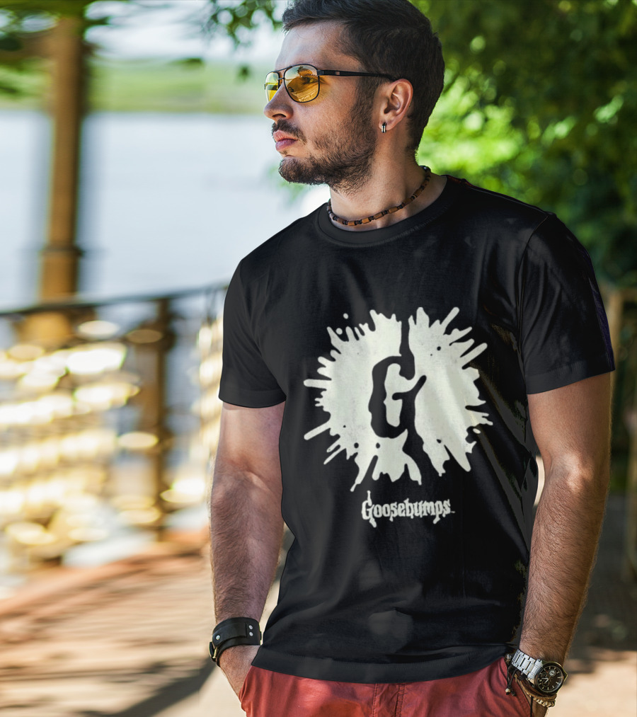 Goosebumps Glow In The Dark Logo 1992 Collection T-Shirt