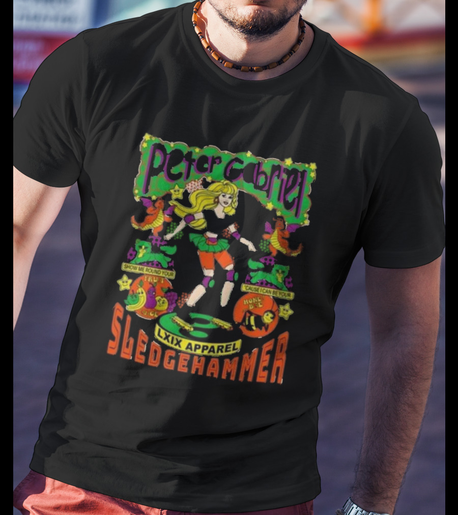 Peter Gabriel Sledgehammer Lxix Apparel Show Me Round Your House T-Shirt