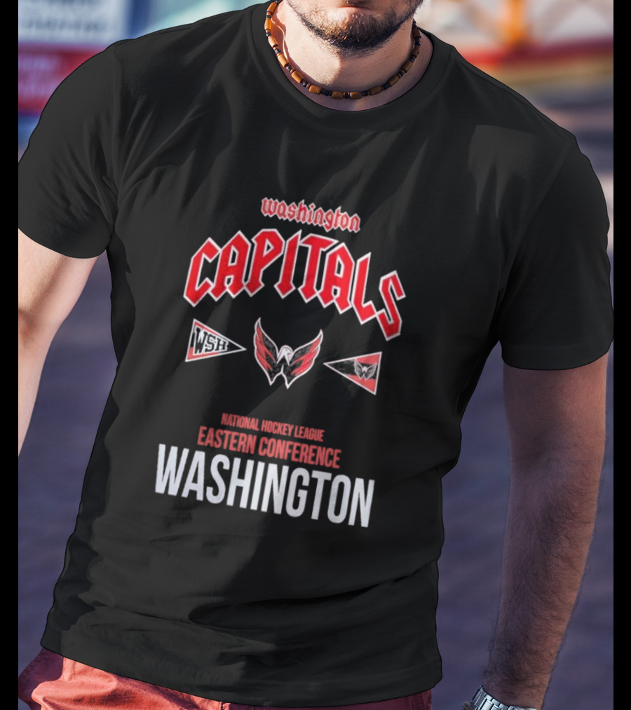 Washington Capitals National Hockey League Eastern Conference City Tour T-Shirt