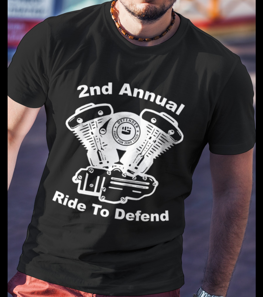 2nd Annual Ride To Defend Fight For Zero T-Shirt