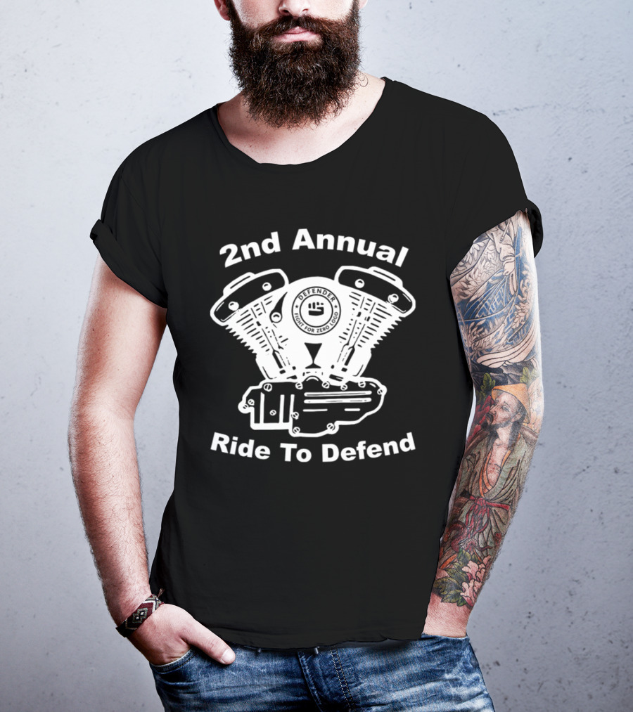 2nd Annual Ride To Defend Fight For Zero T-Shirt